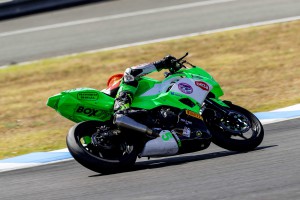 Guillem Erill en el Circuito de Jerez este fin de semana